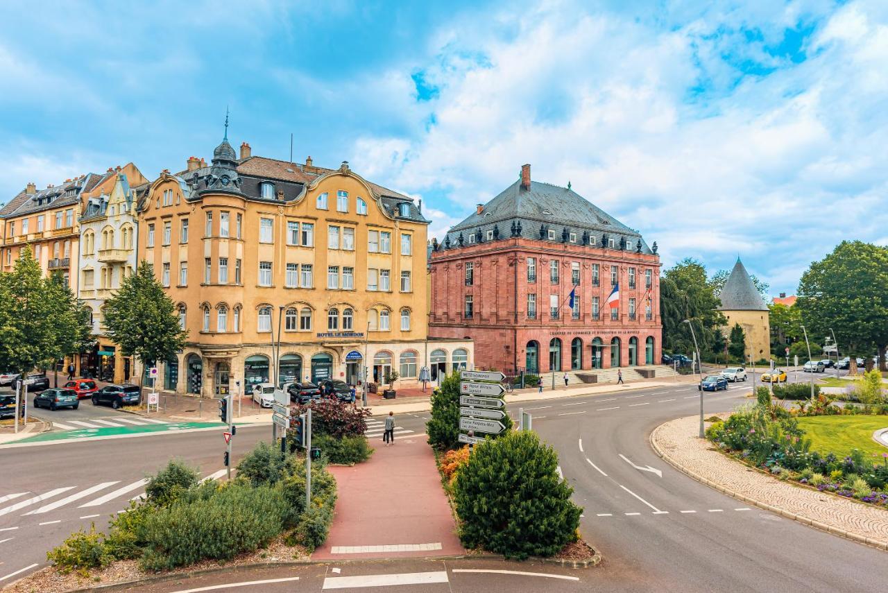 Hotel Le Mondon Мец Екстериор снимка